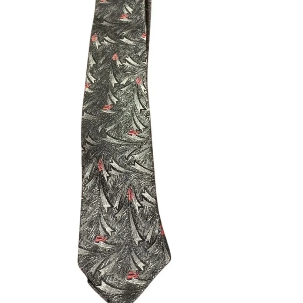 Vintage Widgets Multicolor Paisley Men's Necktie 100% Silk‎ Italy 57